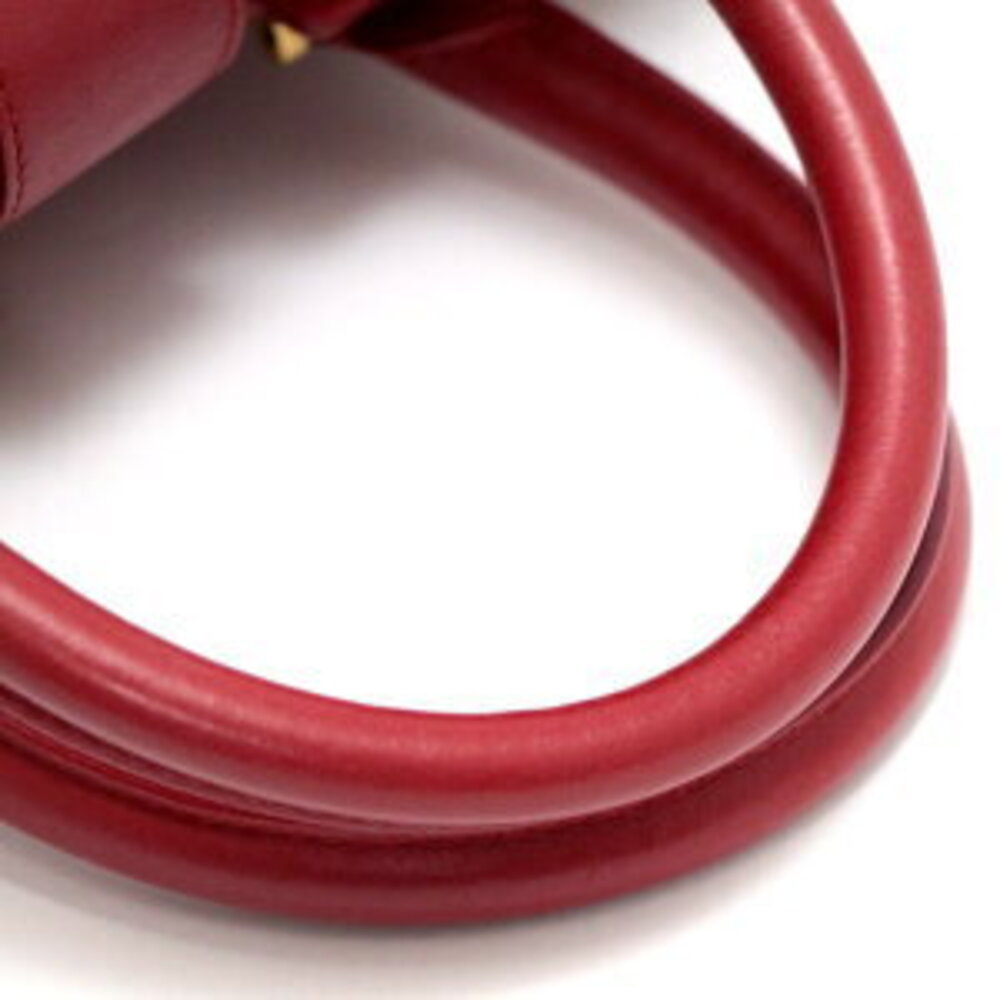 Saint Laurent Paris Cabas Bag Red Leather GG - Picture 3 of 6